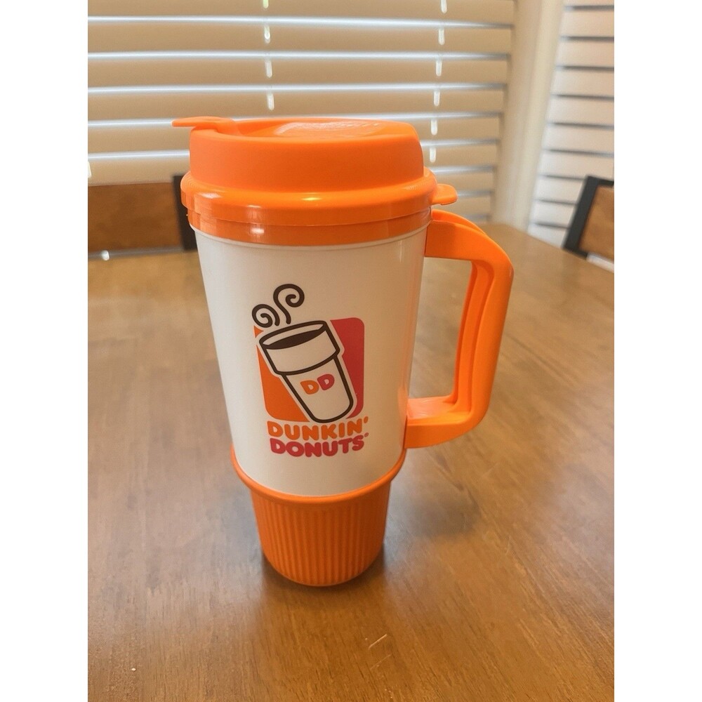 Retro Dunkin Donuts 24oz Travel Mug Whirley Mug What Are You Drinking GM-24